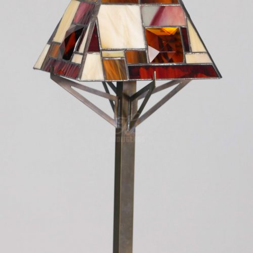 Asztali tiffany lámpla Art deco stílusban