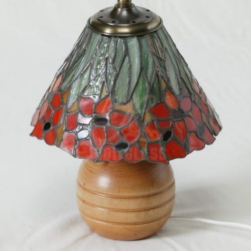 Virágmintás tiffany lámpa