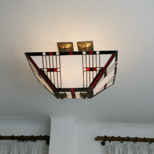 Minimál Tiffany mennyezeti lámpa