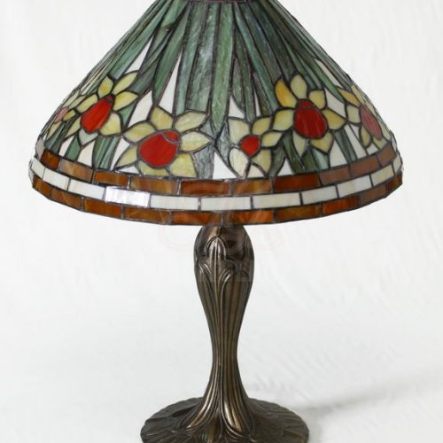 Nárciszos tiffany lámpa