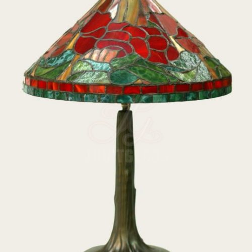 Pipacsos tiffany lámpa