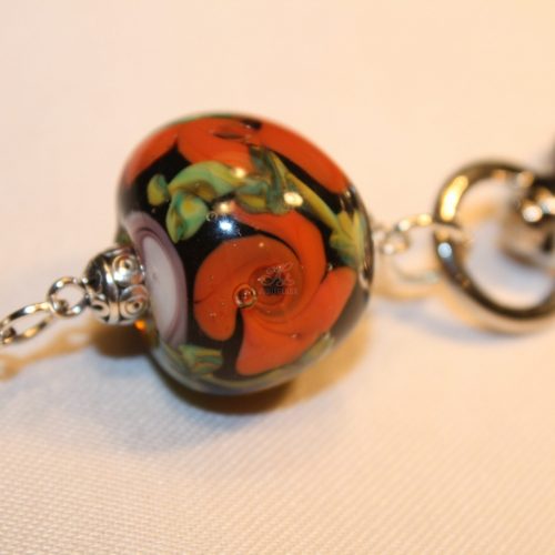 Kulcstartók és táskadíszek üveggyöngyből