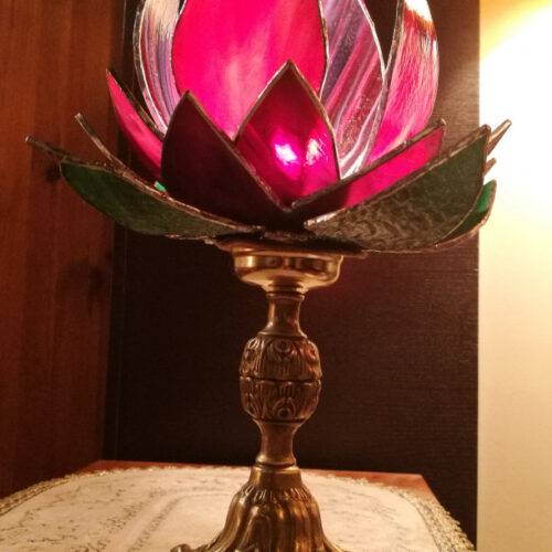 Modern lótusz lámpa