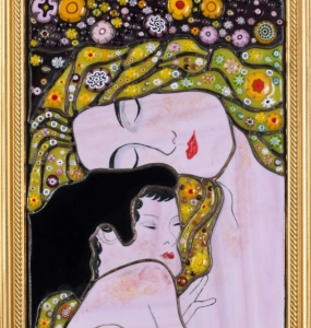 Gustav Klimt anya gyermekével