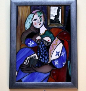 Picasso Olvasó Nő